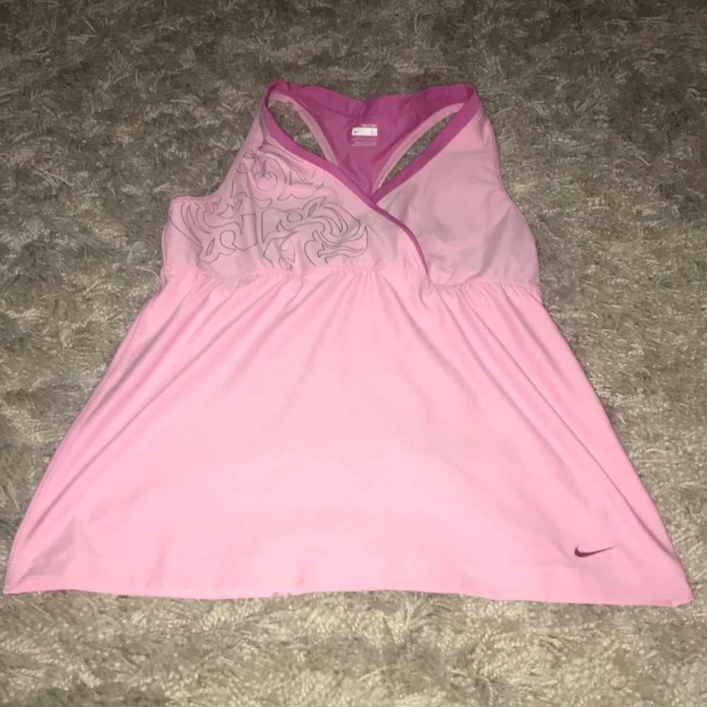 Nike Women’s cross front tank top Size Large